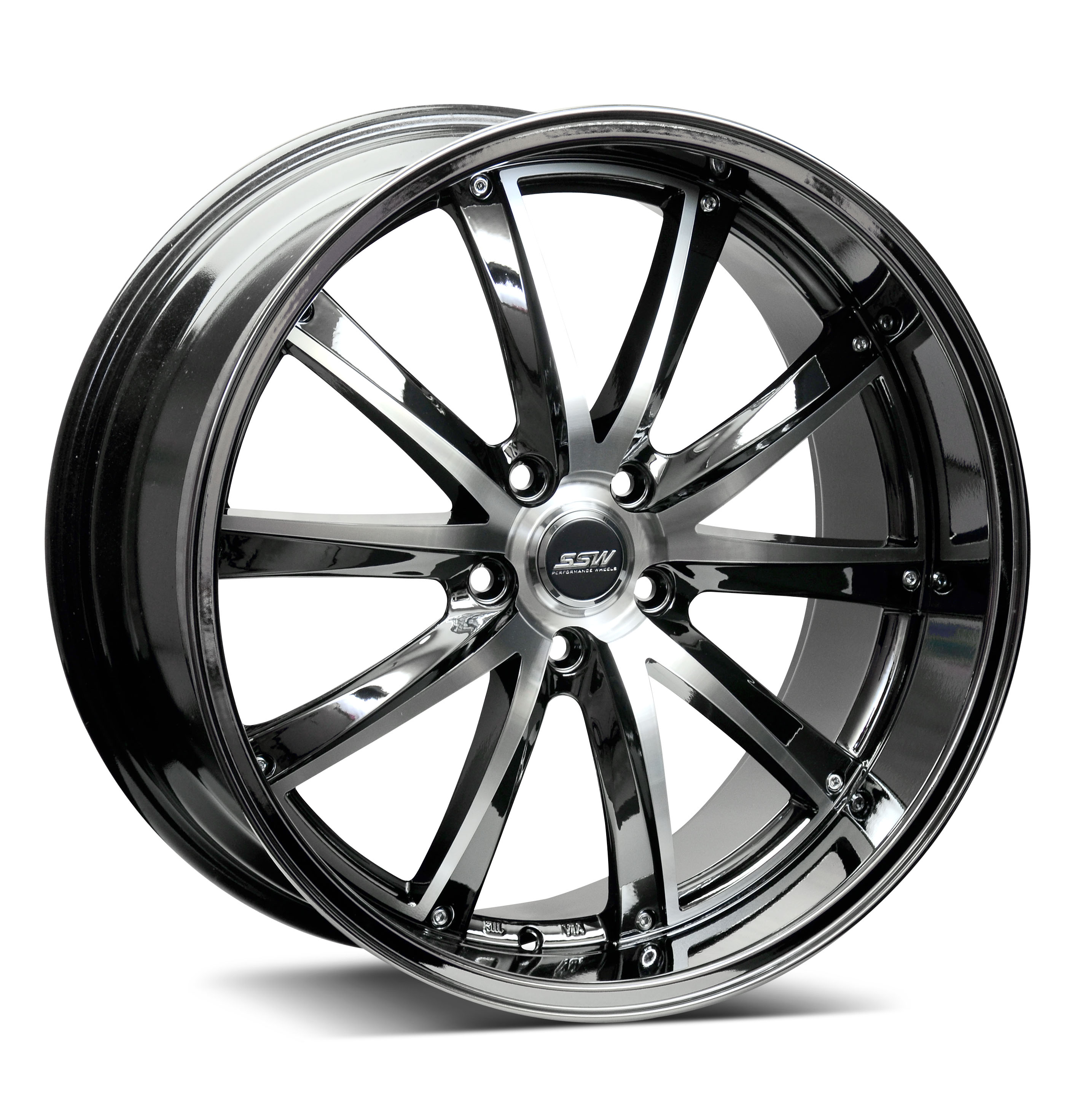 SSW S175 4X100 17X7.5 ET:42 73.1 FP/BK (Made in Thailand)